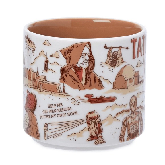 🔥 2021 Starbucks Star Wars Cups Set Tatooine Endor Batuu Been There Series Mugs - Picture 6 of 16
